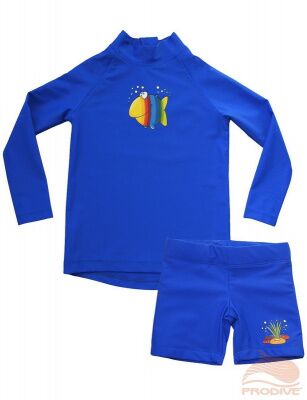 Комплект MiaCarlo: футболка длинный рукав+шорты детские, iQ UV 300+