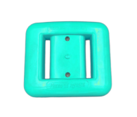 Груз в пластиковом покрытии бирюзовый, фото Груз в пластиковом покрытии бирюзовый