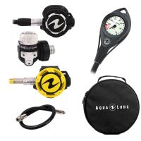 Комплект регулятор HELIX PRO с октопусом, манометром и шлангом в сумке Explorer II