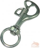 Карабин самозащелкивающийся с кольцом