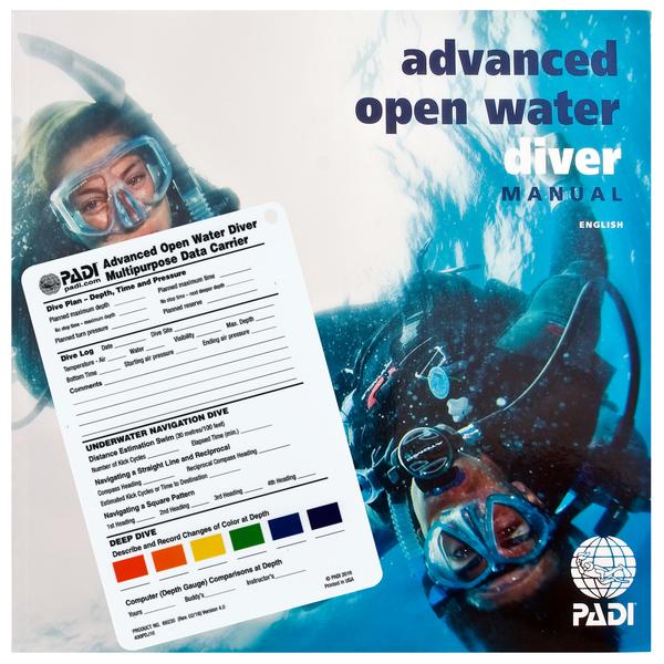 throw Rub Cosmic Учебник к курсу PADI Advanced Open Water Diver с планшетом - PRODIVE.RU