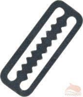 Пряжка-фиксатор металлическая узкая