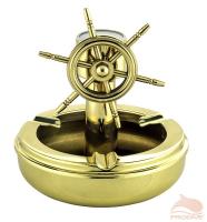 Супенир пепельница Штурвал с компасом Супенир пепельница Штурвал с компасом