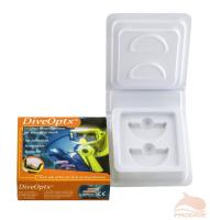 Линзы ISC (пара) клеющиеся на маску силиконовые DiveOptx, фото Линзы ISC (пара) клеющиеся на маску силиконовые DiveOptx