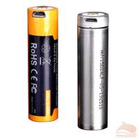 Аккумулятор 18650 Fenix 3500U mAh с разъемом для USB, фото Аккумулятор 18650 Fenix 3500U mAh с разъемом для USB