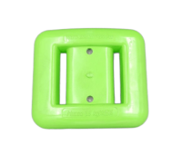 Груз в пластиковом покрытии зелёный неон, фото Груз в пластиковом покрытии зелёный неон