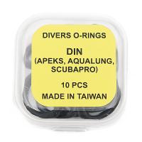 Набор из 10 О-рингов для 1 ступени DIN (Европа)