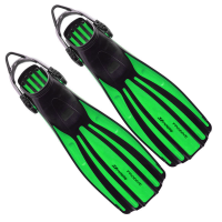 Ласты Prodive Stream с пружиной зеленые