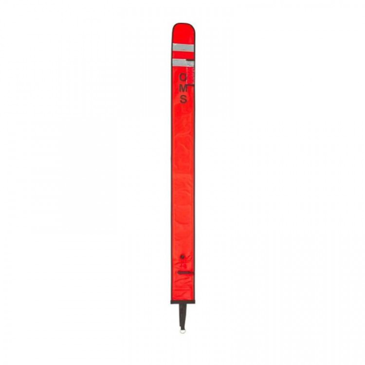 Буй декомпрессионный сигнальный оранжевый OMS Slim Hybrid Buoy 180cm