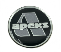 Эмблема APEKS крышки дыхательного автомата TX50,  ATX 50, 100 и 200, фото Эмблема APEKS крышки дыхательного автомата TX50,  ATX 50, 100 и 200