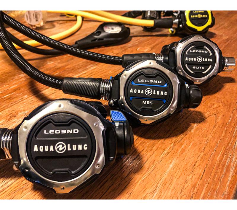 Новая линейка регуляторов Aqualung LEG3ND