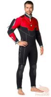 SD3 Гидрокостюм полусухой/сухая молния 7 мм мужской
