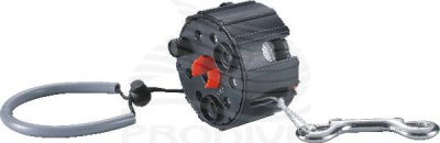 Шпуля Problue закрытая со стальным карабином