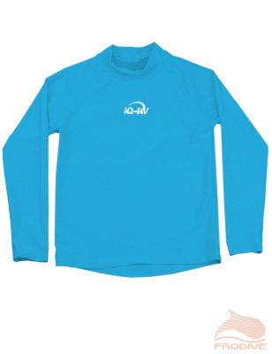 iQ 736122-2445-158 Футболка детская, длинный рукав iQ UV 300+, синий