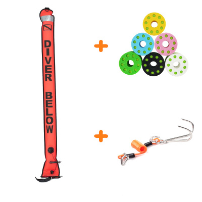 Буй, катушка и крюк