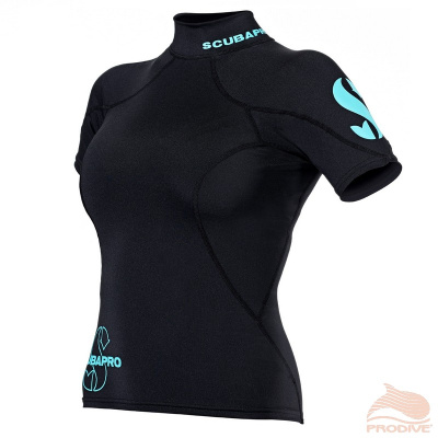 Футболка лайкра T-FLEX, женская, черная (38-S)