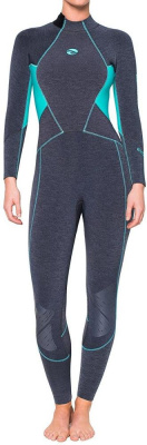 Гидрокостюм Bare 3mm Evoke Full, Womens (Aqua, 10)