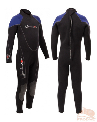 Гидрокостюм Thermoprene Junior 3 мм, детский, черный/синий (16)