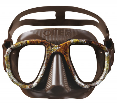 OM MA01003D Маска Alien коричневый силикон/рамка Camu 3D