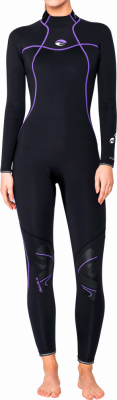 Гидрокостюм Bare 3/2mm Nixie Full, Womens (черный, 14)