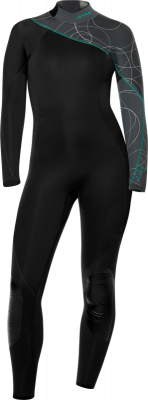 Гидрокостюм Bare 3/2mm Elate Full Womens, Grey (06)