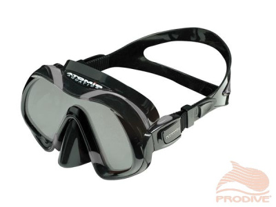 Маска Atomic Aquatics SINGLE WINDOW SUBFRAME (черный/серый)