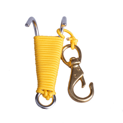 Крюк коралловый двойной на лине 