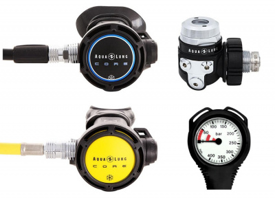 Комплект Aqualung Core Supreme + Манометр со шлангом