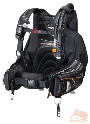 TS BC0201B BK XS-S Жилет-компенсатор TUSA CONQUEST II, р.XS-S (со стандартным инфлатором)