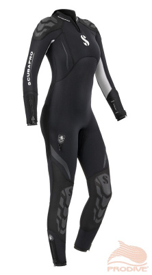 Гидрокостюм EVERFLEX 5/4 мм, женский, черный (ST)