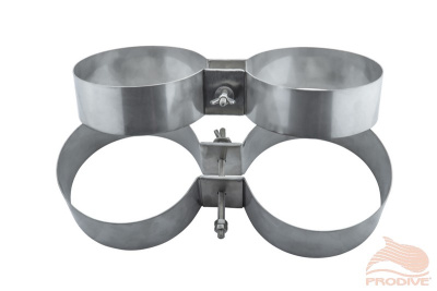 Кольца на спарку TDE сталь 171мм, Антибликовые