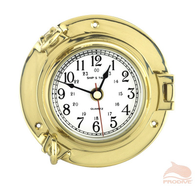 Часы настенные, латунь 12,5см