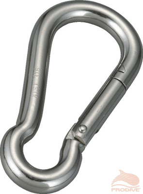 Карабин стальной 10см Problue