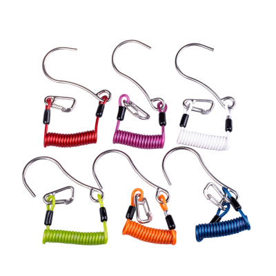 Крюк рифовый одинарный на пружине, фото Крюк рифовый одинарный на пружине