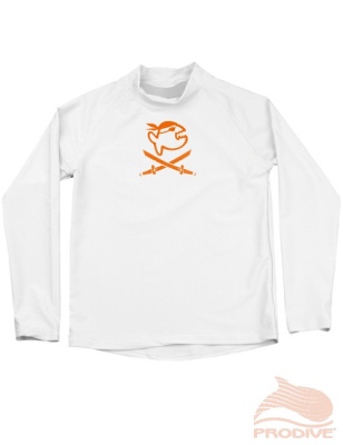 iQ 726315-2444-146 Футболка детская, длинный рукав iQ UV 300+ Jolly Fish, синий