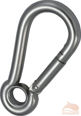 Карабин стальной 8см Problue