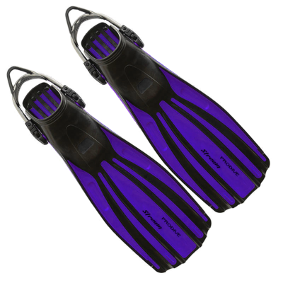 Ласты Prodive Stream с пружиной черные