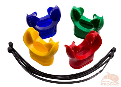 Набор разноцветных загубников Apeks