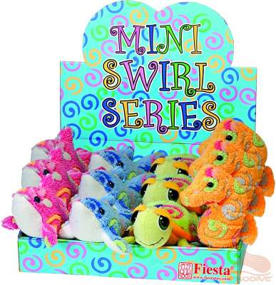 Игрушка мягкая ISC Синий кит