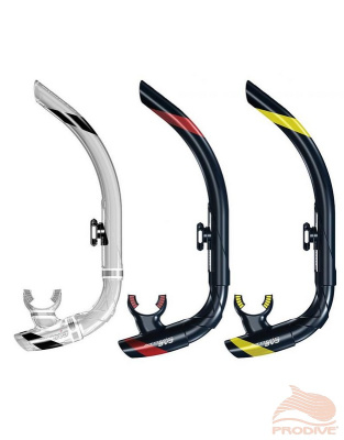 Трубка Atomic Aquatics SV1 CONTOUR (прозрачный/черный)