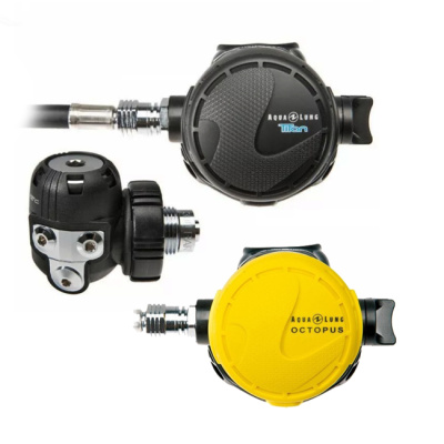 КОМПЛЕКТ РЕГУЛЯТОР Aqualung TITAN 2017 + ОКТОПУС CALYPSO/TITAN 2017
