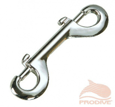 Карабин двусторонний стальной Problue