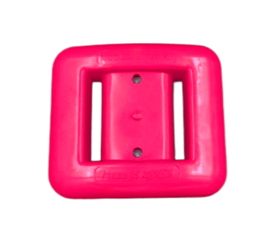 Груз в пластиковом покрытии розовый