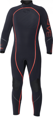 Гидрокостюм Bare 3mm Reactive Full, Mens (красный, XL)