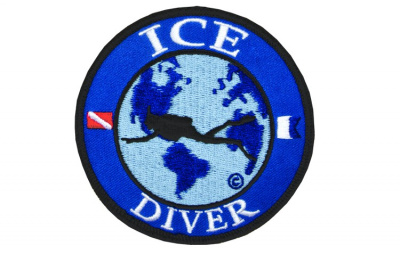 Шеврон тканный ISC &quot;ICE DIVER&quot;