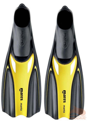 Ласты для плавания MARES MANTA JR (р.34-35, цв.белый)