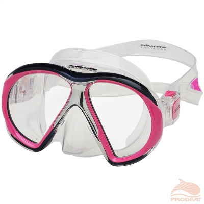 Маска Atomic Aquatics SUBFRAME, CLEAR (прозрачный/розовый)