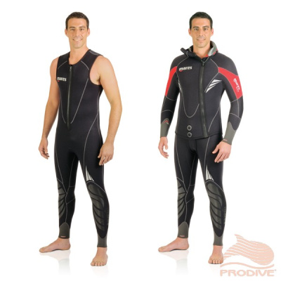 Гидрокостюм MARES DUAL, 5мм, Куртка + штаны с лямками, Мужской