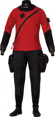 Гидрокостюм Bare HDC Expedition HD2 Tech, Women (триламинат) (красный, XL)