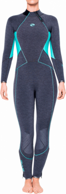 Гидрокостюм Bare 5mm Evoke Full, Womens (Aqua, 10)